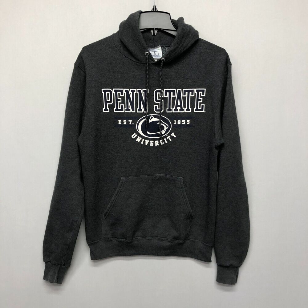 Champion Adult Hoodie Sweatshirt Penn State University Size Small Gray M137 -30